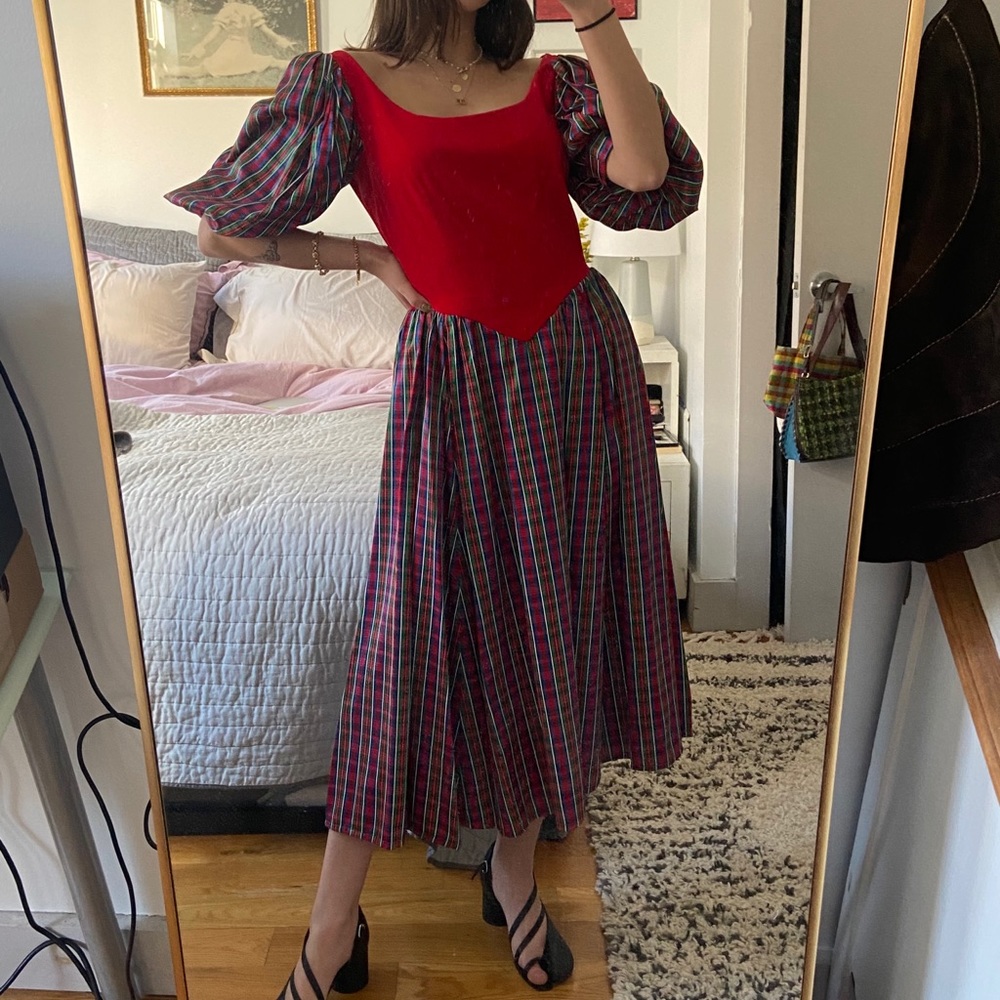 One-of-a-kind vintage prairie dress